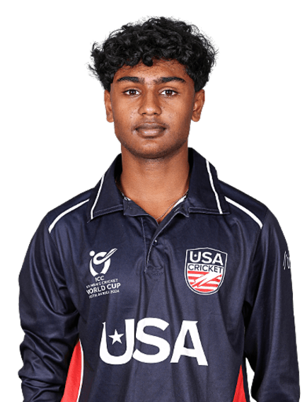 Utkarsh Srivastava IND U19 vs USA U19