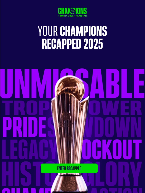 Champions Recapped 2025