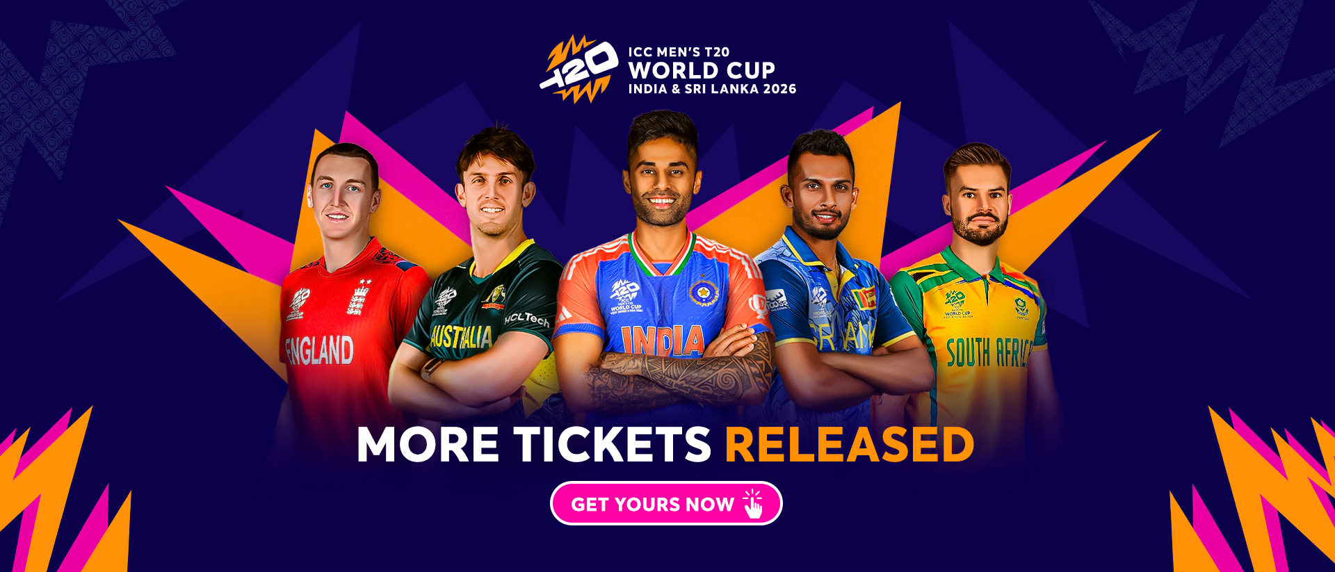 ICC Men's T20 World Cup, 2026 Tickets Sale