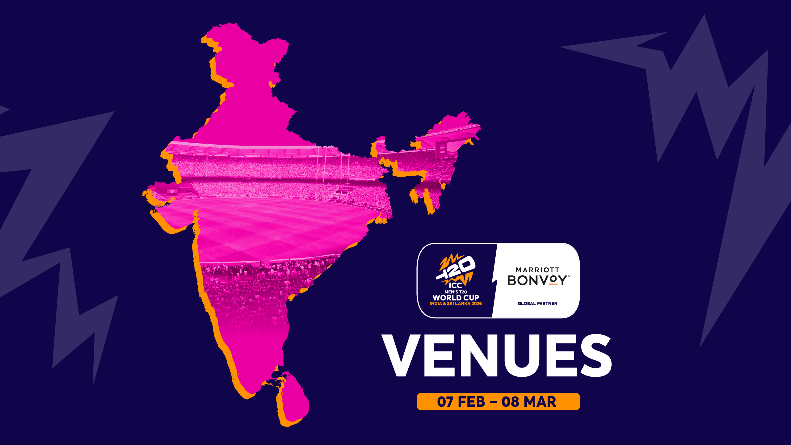 ICC Men's T20 World Cup, 2026 Venues