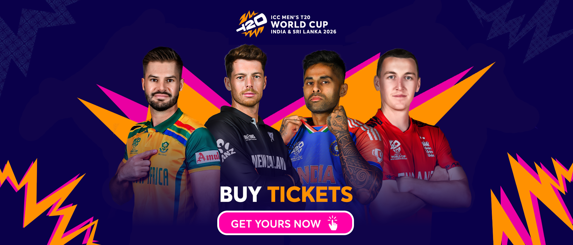 ICC Men's T20 World Cup, 2026 Tickets Sale
