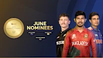 ICC Men’s Player of the Month nominees for June 2026 revealed
