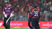 LIVE: Scotland falter at the end to set Nepal a target of 171