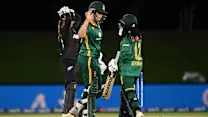 Reyneke achieves rare feat with last-ball six on debut