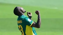 South Africa's Phehlukwayo reprimanded for showing dissent