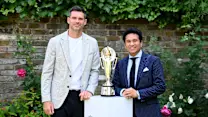 Anderson-Tendulkar Trophy unveiled for England-India Tests