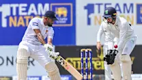 Karunaratne equals Sri Lankan record with second hundred in the series