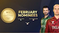 ICC Men’s Player of the Month nominees for February 2026 named