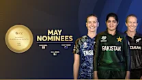 ICC Women's Player of the Month nominees for May announced