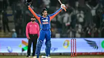 Sensational Abhishek blazes to record hundred