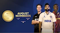 ICC Men’s Player of the Month nominees for August 2025 
