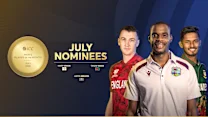 ICC Men’s Player of the Month nominees for July 2026 revealed
