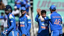 Kuldeep's spin sets India's win as Gill, Kohli hit tons