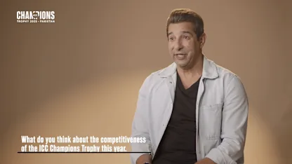 Logo of The Journey Of Champions Begins: Wasim Akram Unveils The White Jacket for The ICC Men’s Champions Trophy 2025