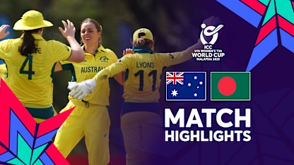 Logo of Australia overcome Bangladesh in a nail-biter | Match Highlights | U19WC 2025