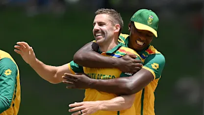 Logo of Key South Africa pacer ruled out of white-ball contests against Pakistan 