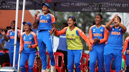 Logo of India off to a winning start | U19WC 2025