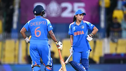 LIVE: India mount comeback in CWC25 opener against Sri Lanka
