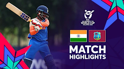 Logo of India begin title defence with a statement win | Match Highlights | U19WC 2025