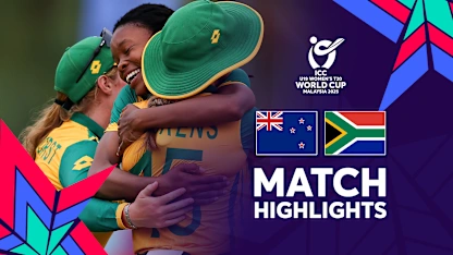 Logo of South Africa outshine New Zealand in rain-affected game | Match Highlights | U19WC 2025