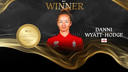 Logo of ICC Women’s Player of the Month for November 2024 announced
