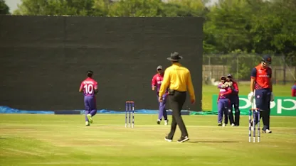 Sompal Kami takes out Ben Cooper for no runs