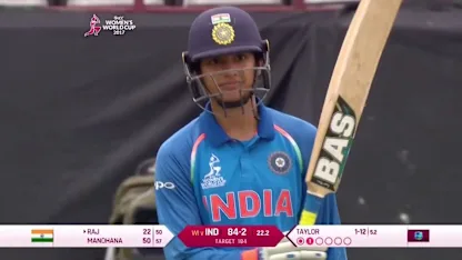 #WWC17 WI v IND - Smriti Mandhana Innings