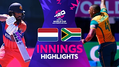 Logo of Proteas bowlers shine against Netherlands | Innings Highlights | NED v SA | T20WC 2024