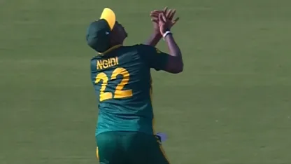 Logo of Sensational catch from Lungi Ngidi | ENG v SA | Champions Trophy 2025