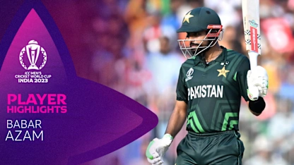 Logo of Babar makes it back-to-back fifties for Pakistan in crucial knock | CWC23