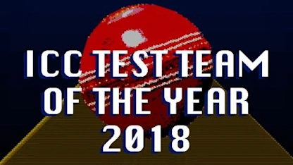 Logo of ICC Test Team of the Year 2018
