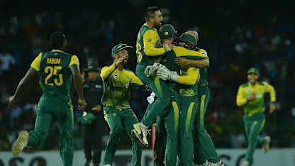 Logo of "I want to be somebody who makes a big difference in a big game and win it for South Africa"