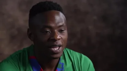 Logo of Kagiso Rabada on rewind | ICC Men's T20WC 2022