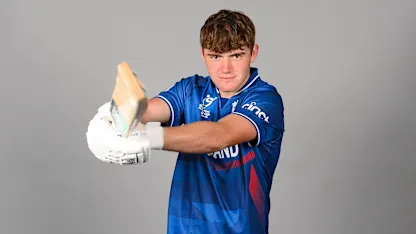 England player photoshoot ahead of the ICC U19 Men's Cricket World Cup