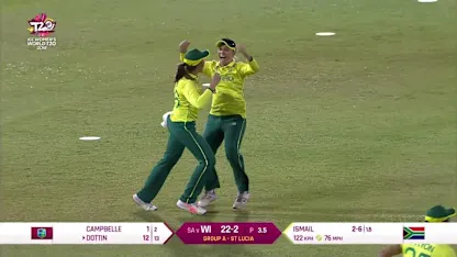 WI v SA: Shabnim Ismail picks up 3/12 for South Africa