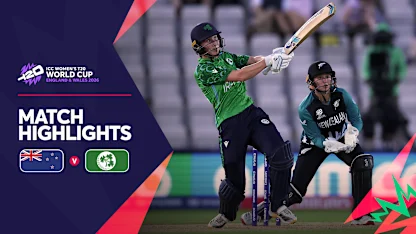 New Zealand edge past a fierce Ireland | Match Highlights | Women's T20WC 2026