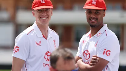 Uncapped duo in England’s XII for first New Zealand Test