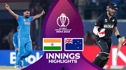 Logo of Mitchell, Shami light up Dharamsala with special performances | CWC23
