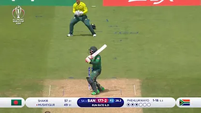 CWC19: SA v BAN - Bangladesh hit tournament-high 330