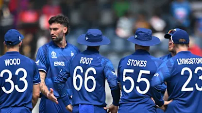 Logo of England lose opening bowler for rest of the tournament
