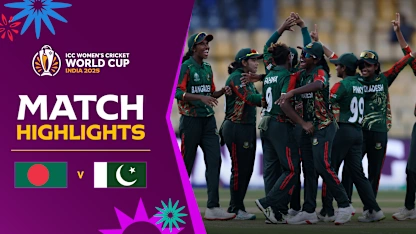 Bangladesh seize memorable win over Pakistan | Match Highlights | CWC25 