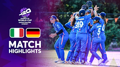 Italy v Germany Match Highlights