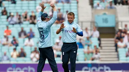 Eoin Morgan and Sam Curran
