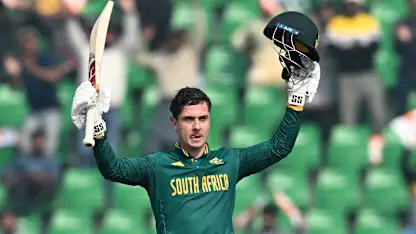 Logo of South Africa batter creates history on ODI debut