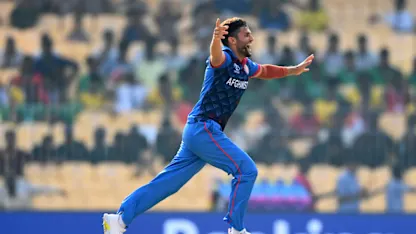 Ikram Alikhil takes a stunner to dismiss Will Young | CWC23
