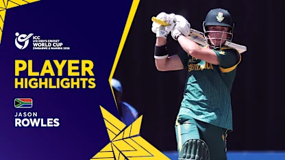 Rowles puts together a fabulous hundred | U19 CWC 2026