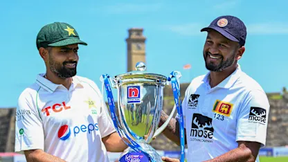 Logo of Pakistan, Sri Lanka start their WTC25 campaign in Galle