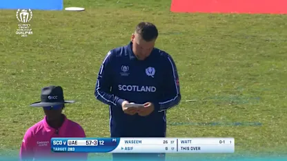 Mark Watt revises his notes for Scotland | CWC23 Qualifier