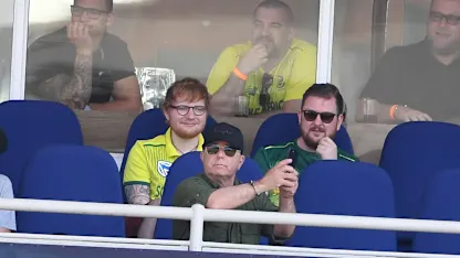 Logo of Ed Sheeran at Protea game