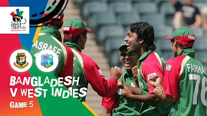 Logo of Bangladesh begin with a bang | BAN v WI | T20WC 2007